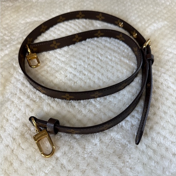 Authentic Louis Vuitton monogram shoulder strap EXCELLENT condition - Picture 1 of 8